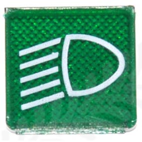 63/978-12 - Rocker Switch Dipped Headlamps Symbol 