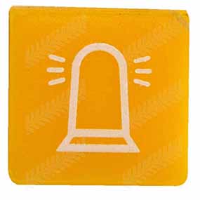 63/978-20 - Rotary beacon symbol - suitable for JCB and Perkins (see more information for applications)