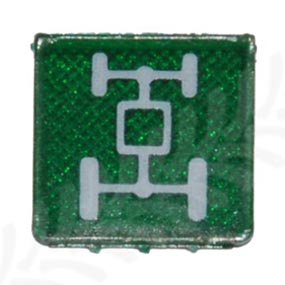63/978-34 - 4WD Rocker Switch Symbol (1964651C1)