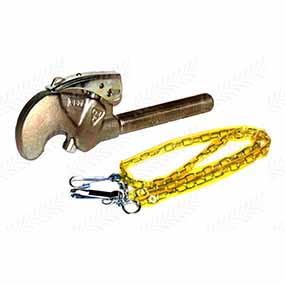 68/8109-162 - Hook with threaded rod cat.3 - m36 x 3 /rh - l = 330 for John Deere 40 3040 (Europe) / 40 3140 (Europe) / 50 3650 (Europe) models