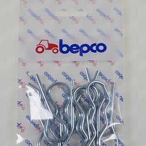 68/8147-130 - R Clip (Standard) &Oslash;3 - grab bag - qty 10
