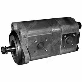 69/566-72 - Hydraulic pump - 16+11c suitable for Claas / Renault models (5H239958REN / 6005020877 / 6005020879 / 6005020880 / 6005030945 / 6005030946 / 7700013007)