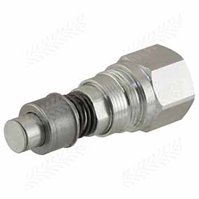 69/7357-7 - Female coupling 2P for multifaster - 3/8" - THREAD M18x1.5 - Faster KIT2FNB38218F