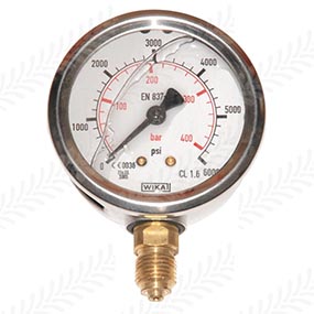 69/7626-14 - Pressure Guage 0-400 bar - 1/4 - &Oslash;: 63mm
