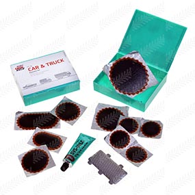 70/5060519 - Assorted Inner Tube Repair Kit (Patches, Rasp and Vulcanization Liquid)