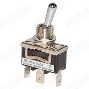 75/1881-10 - Metal Lever Switch 3 terminals