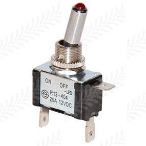 75/1881-5 - Metal Lever Switch led - 3 terminals