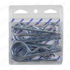 75/8147-160 - R Clip (Standard) &Oslash;6 - b-pak - qty 10 (L12491)
