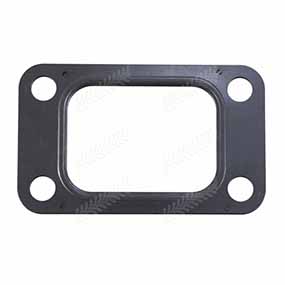 B37687 - Exhaust gasket / seal suitable for Deutz / Hurlimann / Lamborghini / Massey Ferguson / Same models (JCB 02200974 / 1896400M1 / 2674922 / 3637125M1 / 3638274M1 / 740852M1...)