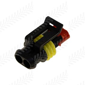 B41892 - Superseal Con. 1.5mm Male for female terminal - 2 poles (039593 / 04194083 / 282080-1...)