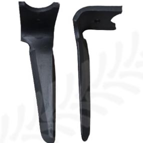 B48834 - Power Harrow Tine left quick fit - forged (46010151)