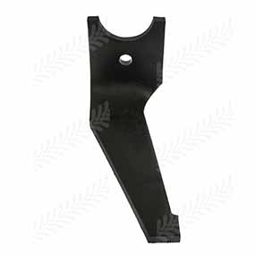 B51306 - Left power harrow tine, forged, carbide for Kuhn (K2501120)