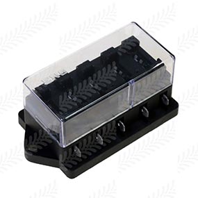 B57466 - Fuse Box with plugs - 5x Standard flat plugs