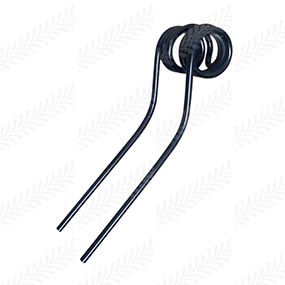 P010097 - Rotary Tedder Tine L 380 x 110 x 10 &Oslash;71 (06565574 / 1104503010400 / 16502744 / 175020...)