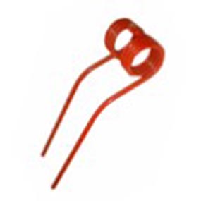 P011292 - Rotary Tedder Tine L 390 x 100 x 9.5 &Oslash;72 (487922 / FEL487922)