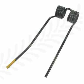 P018720 - Rotary tedder tine d - left hand wide l 330 x 113 x 9 &oslash;60 (PZ-110 / PZ110)