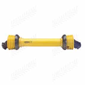 P123457 - Complete PTO eco. drive shaft - Series W300E - L = 1010 + overrunning 1 3/8" (6) x F5/1 - 1 3/8" (6) - WALTERSCHEID (1672772)