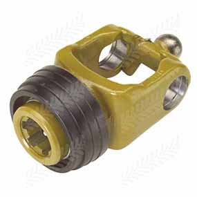 P134544 - Wide-angle PTO yoke with quick release - 1 3/8" (6) - 24 x 61/22 x 76 - Series W2280 - WALTERSCHEID (1134544, 2083830)
