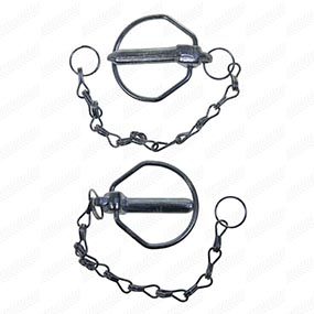 P605016 - Rubig Safety Linchpin + Chain &Oslash;: 11.5mm (x2)