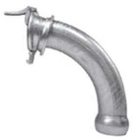 P690210 - 90&deg; Male/Female Bend (Zn) type ferrari - &Oslash;150mm - 6''