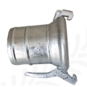 P690710 - Female Hose Tail (Zn) type ferrari - &Oslash;150mm x 150mm - 6'' x 6''