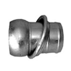 P690810 - Male Hose Tail (Zn) type ferrari - &Oslash;150mm x 150mm - 6'' x 6''