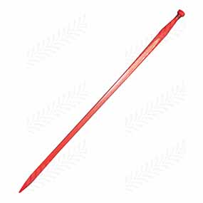 P700140 - Loader tine spoon type L. 1400 - &Oslash; 35 - M20 x 1.5 - Kverneland (221158)