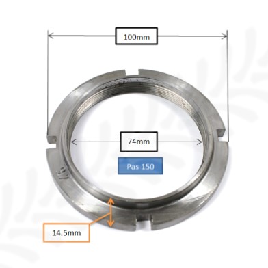 Casalatted Nut for Challenger / Massey Ferguson Models  