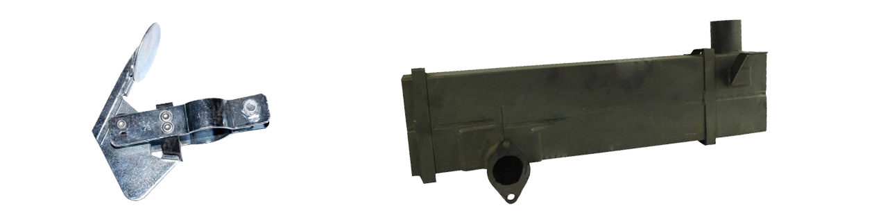 Exhaust Parts - Silencer and weather cap